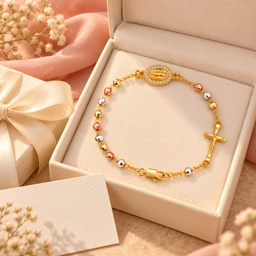 MiFe Pulsera Rosario